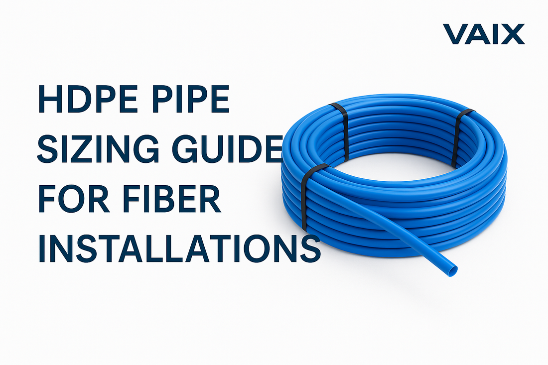 HDPE Pipe Sizing Guide for Fiber Installations
